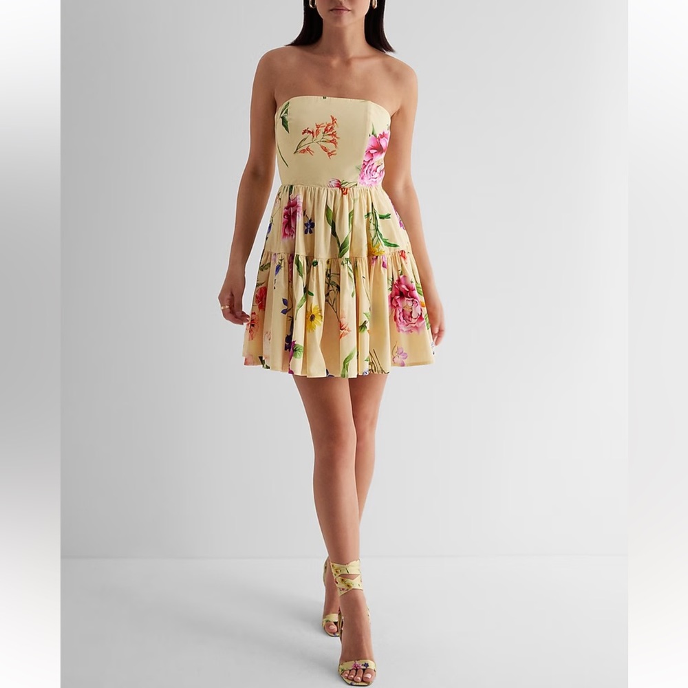 New floral dress from Express.